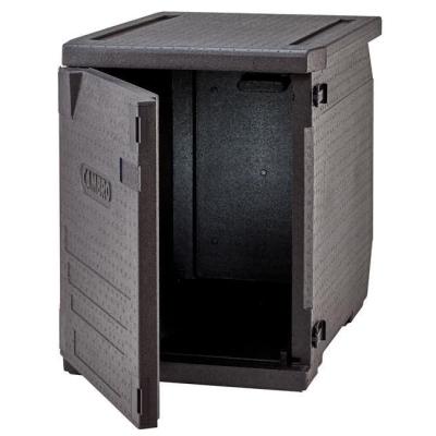 Termoizolační box Cam GoBox s předním plněním pro nádoby 600x400 mm, bez drážek, Cambro, 155 l, bez drážek, 155L, Černá,…
